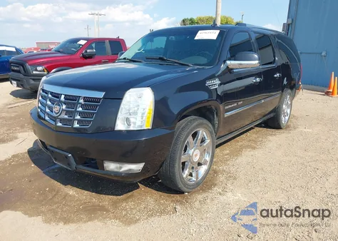 2013 Cadillac Escalade Esv Luxury из США, поврежденный, VIN 1GYS4HEF0DR106968
